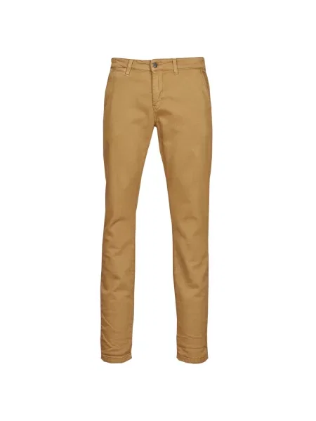 Hlače chino Le Temps Des Cerises bež