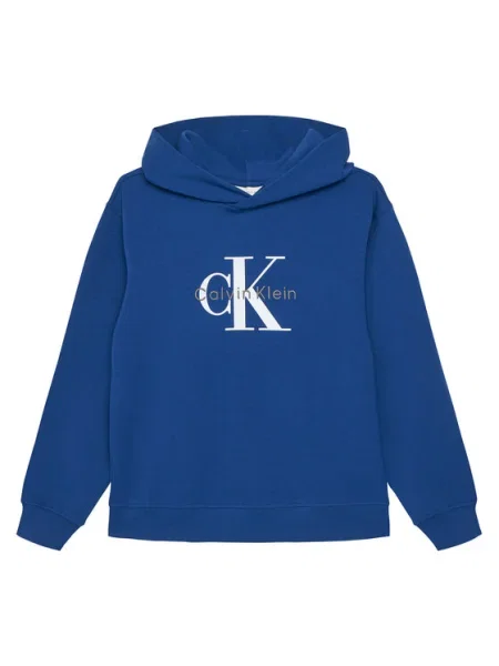 Calvin Klein Jeans Pulóver Light Monologo kék