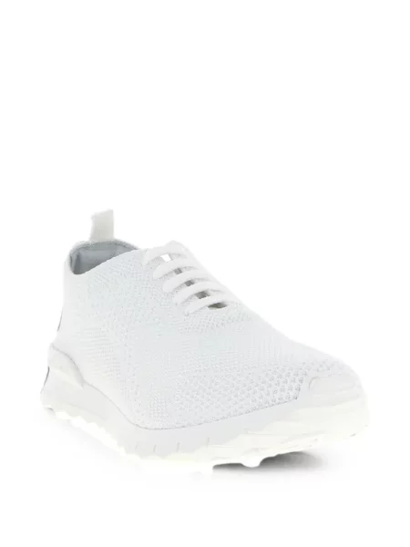 Sneakerși Kiton tricotate alb