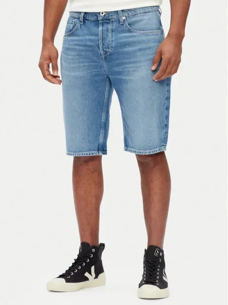 Pepe Jeans Pantaloni scurți de blugi albastru
