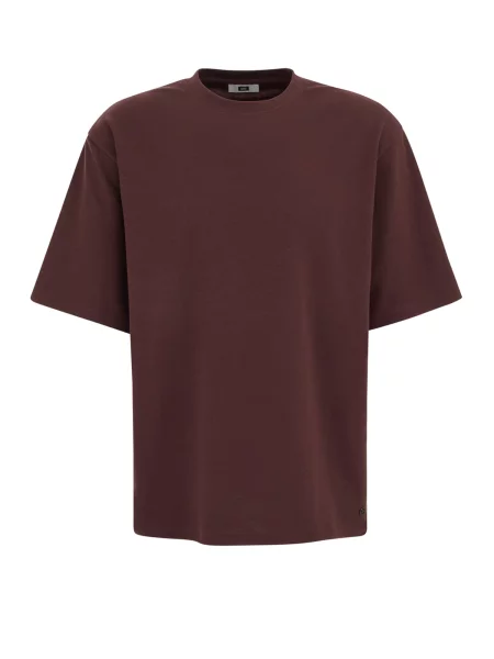 WE Fashion Majica temno rjava