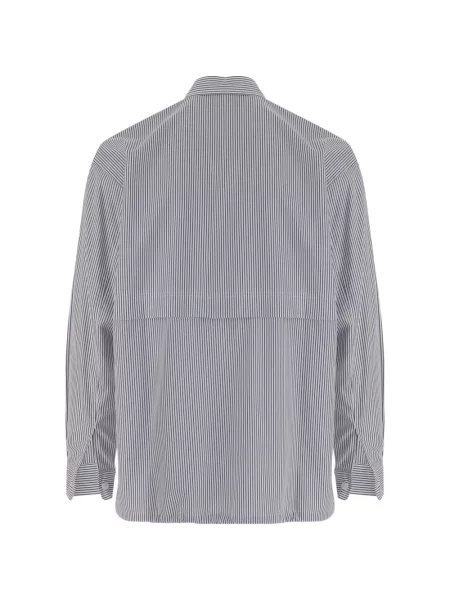 Ριγέ πουκάμισο Comme Des Garçons Homme λευκό