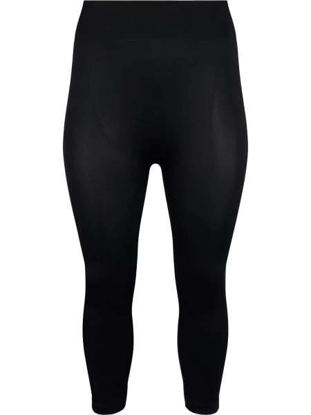 Zizzi Leggings Seamless' negru