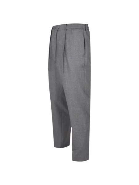 Pantaloni Tagliatore cu cordon gri