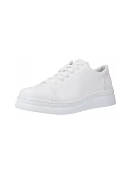 Botine Camper din piele alb