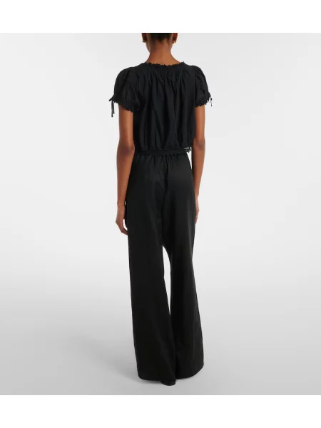 Pantaloni Dôen de in negru