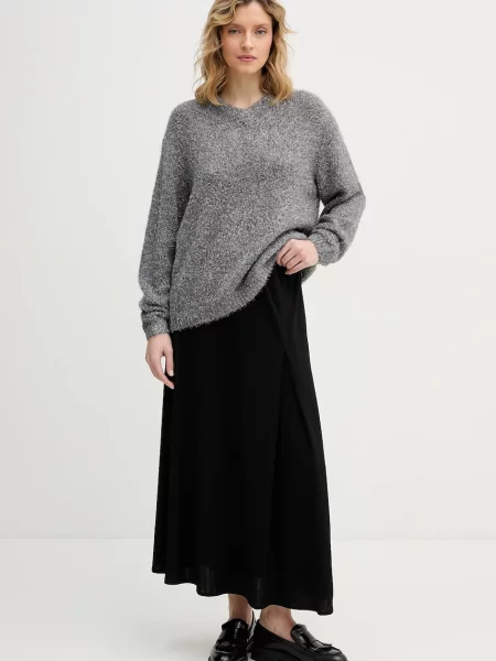 Tommy Hilfiger sweter z dodatkiem wełny szary