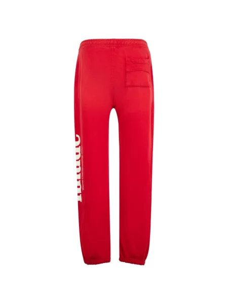 Pantaloni Rhude alergare roșu