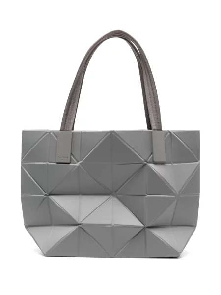 Geantă shopper Bao Bao Issey Miyake alergare gri