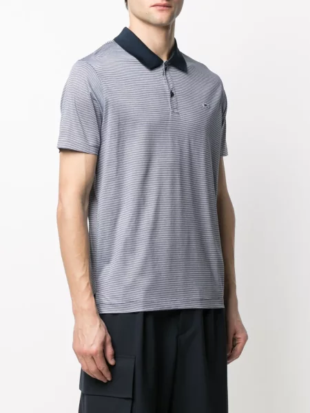 Ριγέ polo Paul & Shark με σχέδιο μπλε