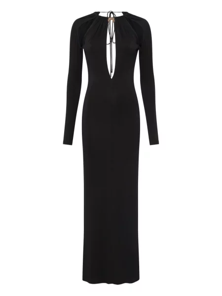 Rochie Marine Serre drapată de costum negru