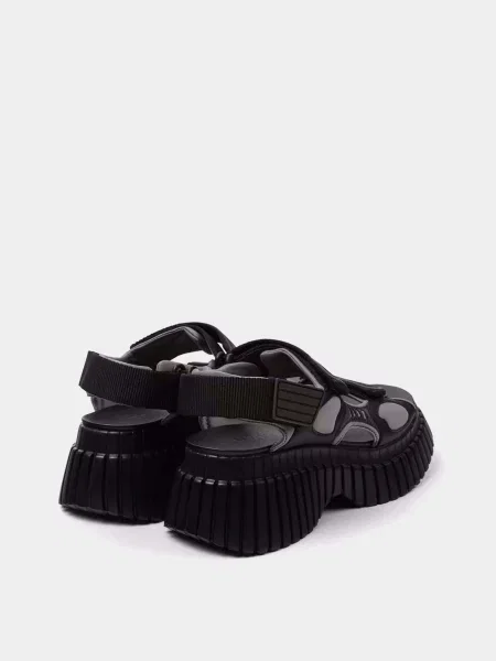 Кожаные босоножки Camper черные