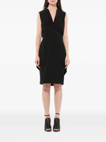Fustă Givenchy drapată negru