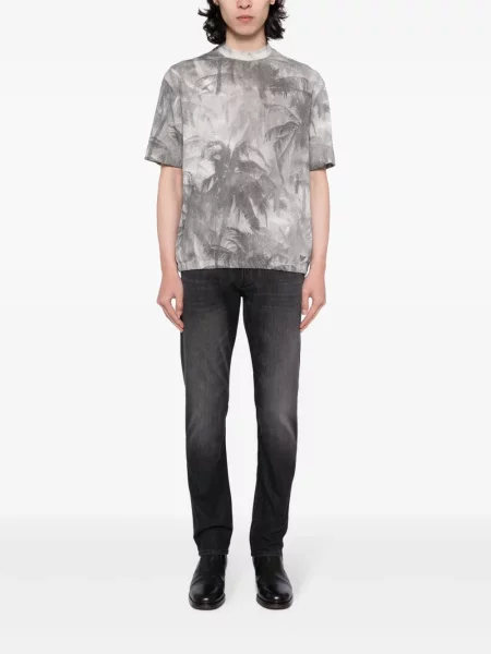 Džinsai Emporio Armani mėlyna