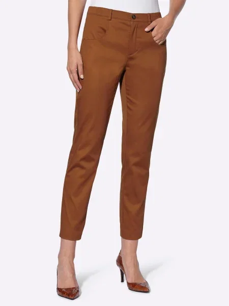 Heine Pantaloni coniac maro