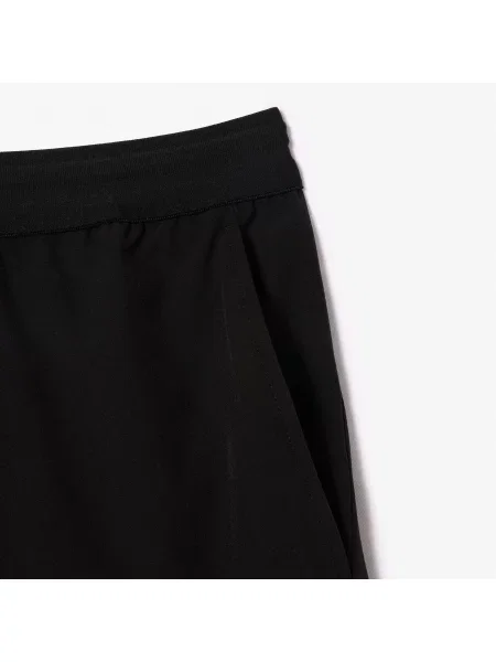 Lacoste Szorty Sportowe Ultra Dry I Regular Fit czarny