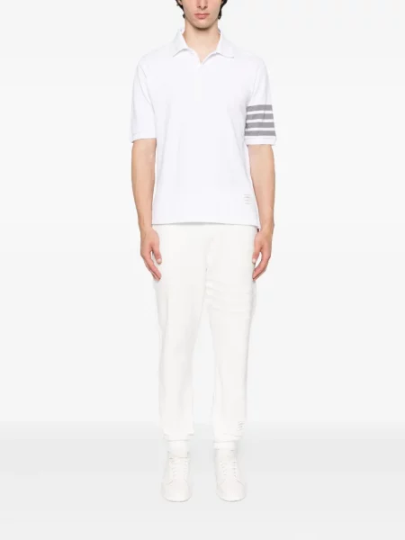 Polo Thom Browne cu dungi alb