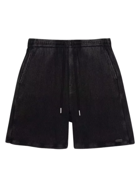 Pantaloni scurți Honor The Gift tricotate negru