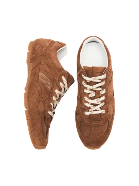 Sneakersy Alohas zamszowe brązowe
