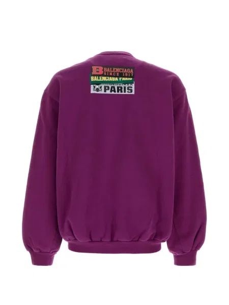 Hanorac Balenciaga cu autograf violet