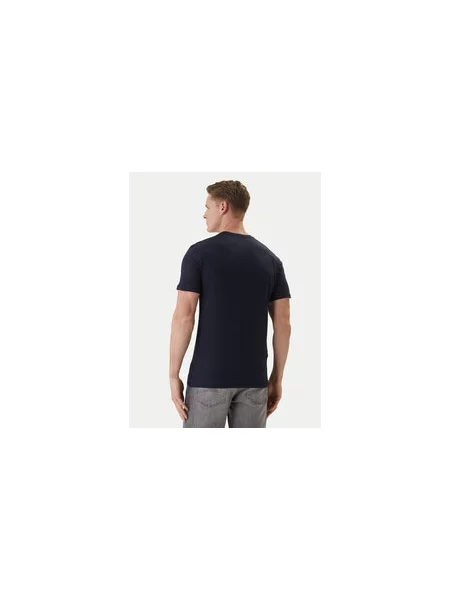 Guess Marškinėliai Tamsiai Slim Fit mėlyna