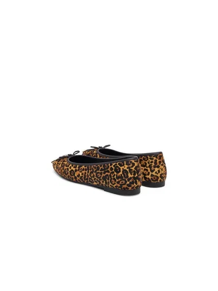 Tommy Hilfiger Balerinos Th Charm Cheetah Ballerina ruda