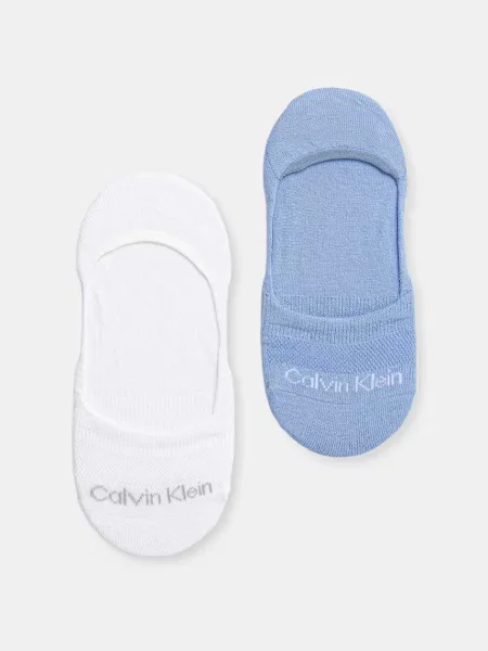 Calvin Klein kotníkové ponožky modré