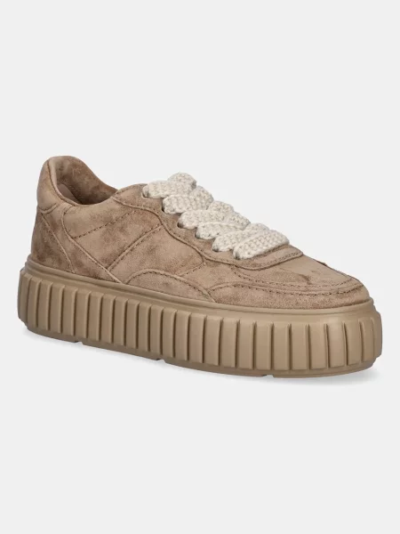 Semišové tenisky Kennel & Schmenger Zap béžová