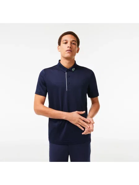 Lacoste Koszulka Polo Sport Regular Fit granatowa