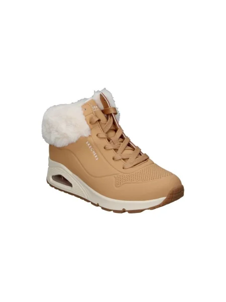 Detské topánky SKECHERS Uno Fall Air chestnut biela