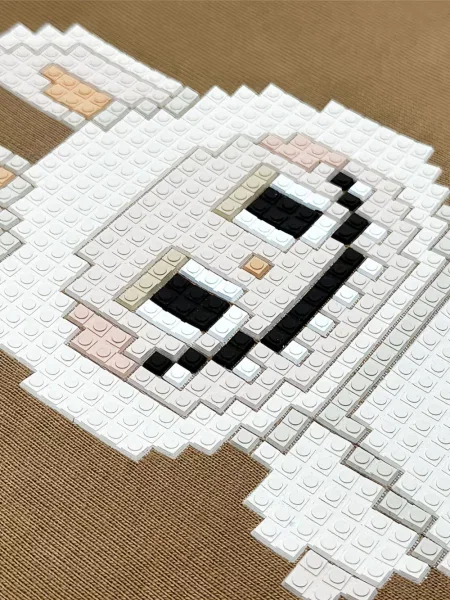 Hanorac cu glugă Mostly Heard Rarely Seen 8-bit maro