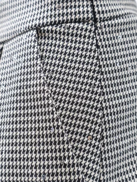 Pantaloni Actualee cu paiete negru