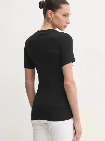 Tričko Versace Jeans Couture černá