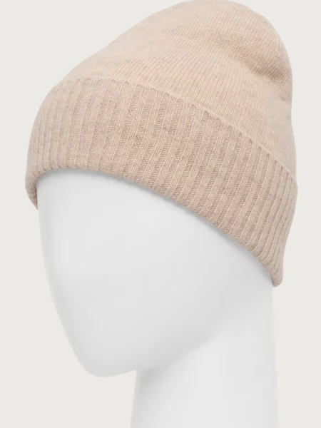 United Colors of Benetton čiapka beanie dámska vlnená béžová