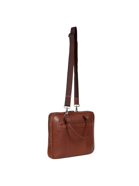 Torba na laptopa Howard London brązowa