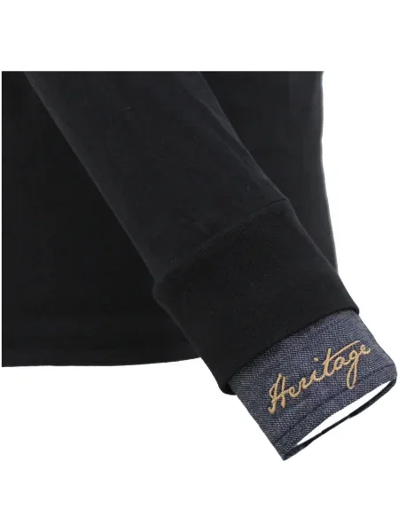 Tricou polo copii Harry Kayn negru