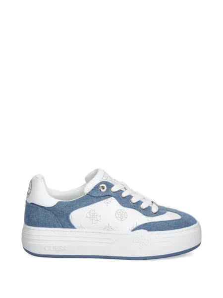 Sneakerși Guess alb