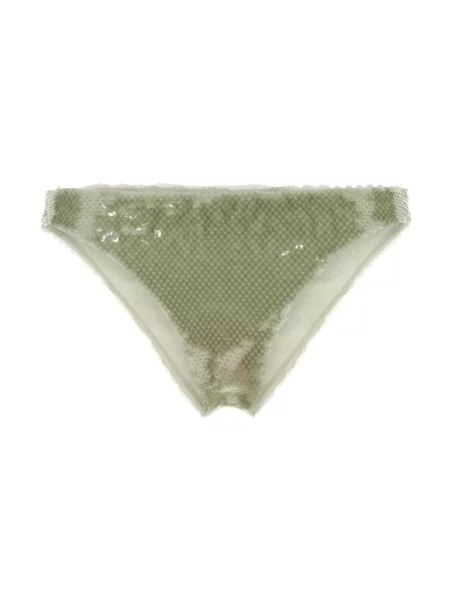 Bikini Prada z cekinami zielone