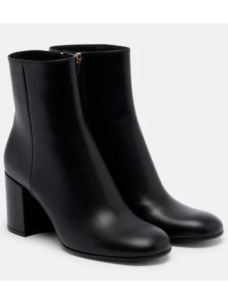 Cizme scurte Gianvito Rossi din piele negru