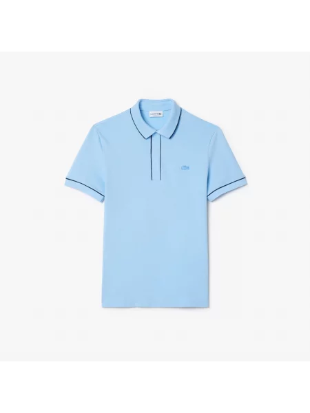 Поло Lacoste черное