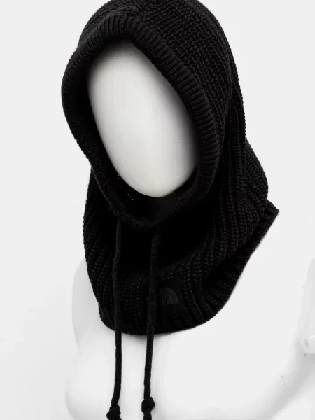 The North Face hanorac Urban Lifestyle din tricot gros negru