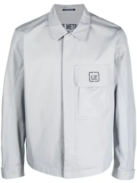 Geacă C.p. Company cu imagine gri