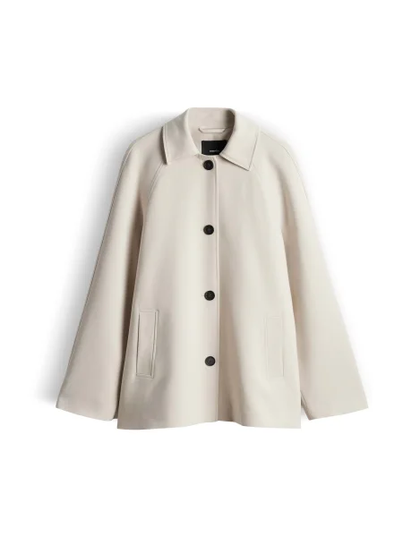 Someday Geacă de primăvară-toamnă Nilian natural alb