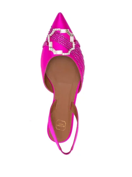 Μπαλαρίνες Malone Souliers με πετραδάκια ροζ
