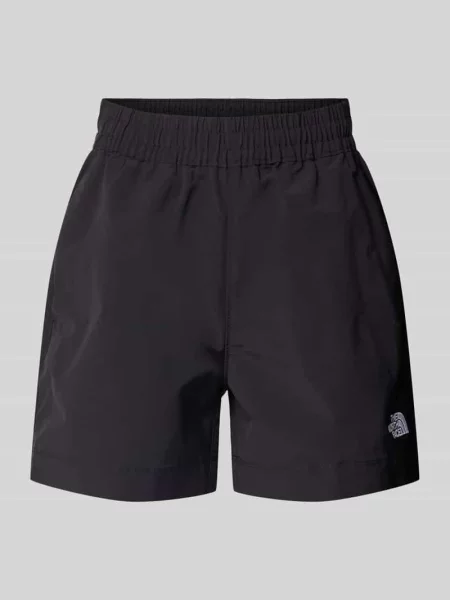 Szorty o kroju regular fit z wyhaftowanym logo The North Face czarne