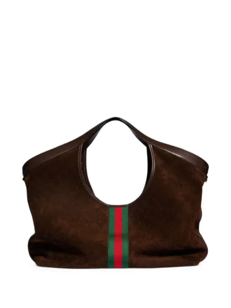 Geantă shopper Gucci maro