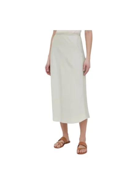 Spódnica midi Calvin Klein zielona
