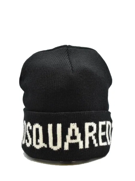 Pălărie Dsquared2 de lână negru