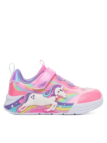 Skechers Снікерcи S-Lights Unicorn Chaser рожевий