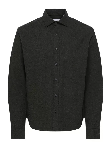 Only & Sons Cămașă ONSALON' negru